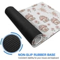 thumbnail image 6 of Long Mouse Pads for Desk,Fairy Princess Mushroom Pattern Desk Mats on Top Of Desks, Desk Mouse Pad Extra Large with 3mm Non-Slip Base and Stitched Edge for Gaming,Office,Work,Home 31.5"x11.8", 6 of 6