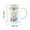E, variant on Gifts For Book Lovers Floral Ceramic Mug 350 ml With Customizable Design Made In USA Dishwasher And Microwave Safe