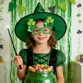 thumbnail image 1 of Gafas de Utilería Verdes con Tréboles para El Día de San Patricio. Montura Festiva para Fotos y Celebraciones de Fiestas., 1 of 6
