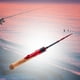 thumbnail image 2 of Caña de pescar telescópica Herramienta de pesca Anillos lisos Mango ultraligero antideslizante para Rojo Recto, 2 of 9