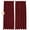 Dark Red, variant on Vintage Dark Red Blackout Curtains for Bedroom/Living Room, Pinch Pleated Black Out Curtains, Farmhouse Retro Solid Color Linen Texture Room Darkening Window Drapes with Hooks 2 Panels, 59"x70"