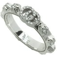 thumbnail image 1 of Pre-Owned Gucci 5.0g GG Interlocking G Ring in 18K White Gold with Full... (Good), 1 of 5
