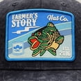 thumbnail image 4 of KNITE Gorra Farmer Coi Azul Trucker Hombre Ajustable Pesca Bass Estilo, 4 of 4