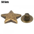 thumbnail image 2 of Accessoires Vêtements50 Ensembles Étoile Forme Rivet Étoile Forme Rivet Bord d'Attaque Technologie, 2 of 8