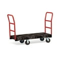 thumbnail image 6 of Rubbermaid Commercial FG443610BLA Heavy-Duty 1200 lbs. Capacity 24 in. x 48 in. Platform Truck - Black, 6 of 6