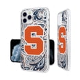 thumbnail image 4 of Syracuse Orange iPhone Paisley Design Clear Case, 4 of 7