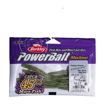 Berkley Power Bait MaxScent Flat nose Minnow Fishing Soft Bait