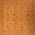 thumbnail image 1 of Ahgly Company Indoor Square Oriental Orange Traditional Area Rugs, 6' Square, 1 of 4