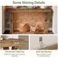 thumbnail image 7 of Tribesigns 63-Inch Solid Wood Console Table, Farmhouse Narrow Entryway Table with X-Shaped Legs for Hallway, or Foyer, Easy Assembly, 7 of 7