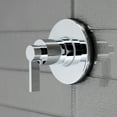 thumbnail image 3 of Kingston Brass KS3031NDL NuvoFusion 3-Way Diverter Valve with Trim Kit, Polished Chrome, 3 of 4