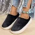 thumbnail image 2 of Gaexia Womens Slippers Memory Foam,Cozy Lined Slippers for and Indoor Outdoor Winter Warm Soft Comfortable On Shoes,Outdoor Slippers, 2 of 7