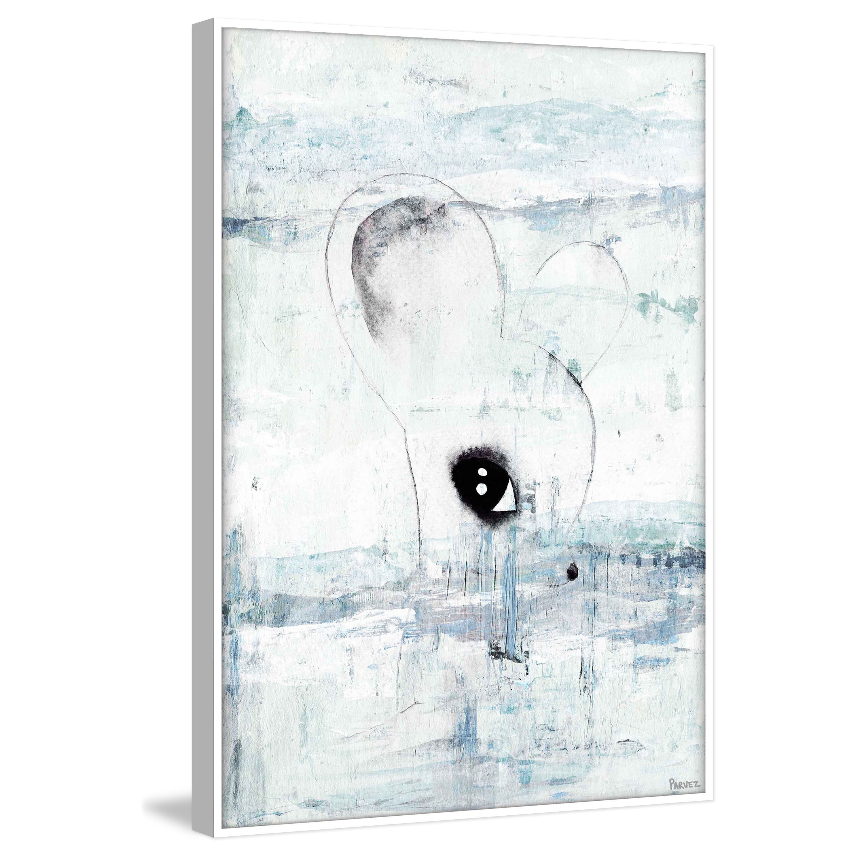 "Sweetness" Floater Framed Painting Print on Canvas