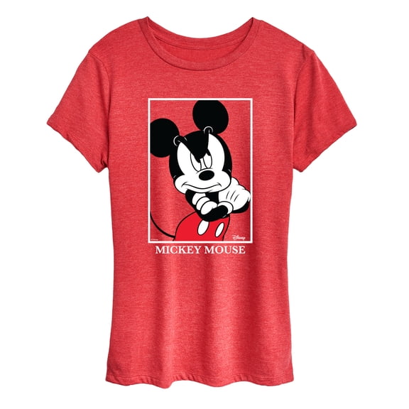 Disney - Mad Mickey - Women's Short Sleeve Graphic T-Shirt