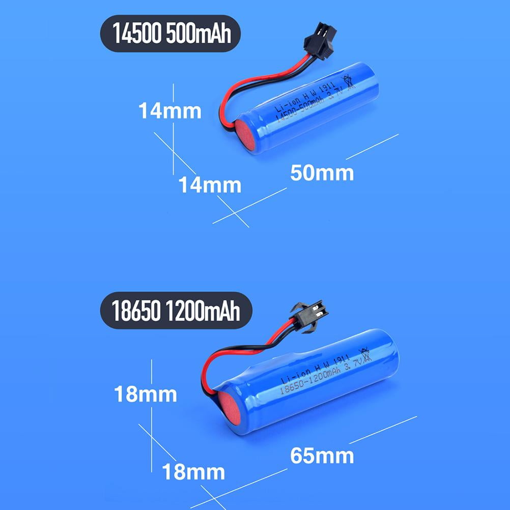 Batería de iones de litio recargable de 3,7 V para coche acrobático RC | en línea