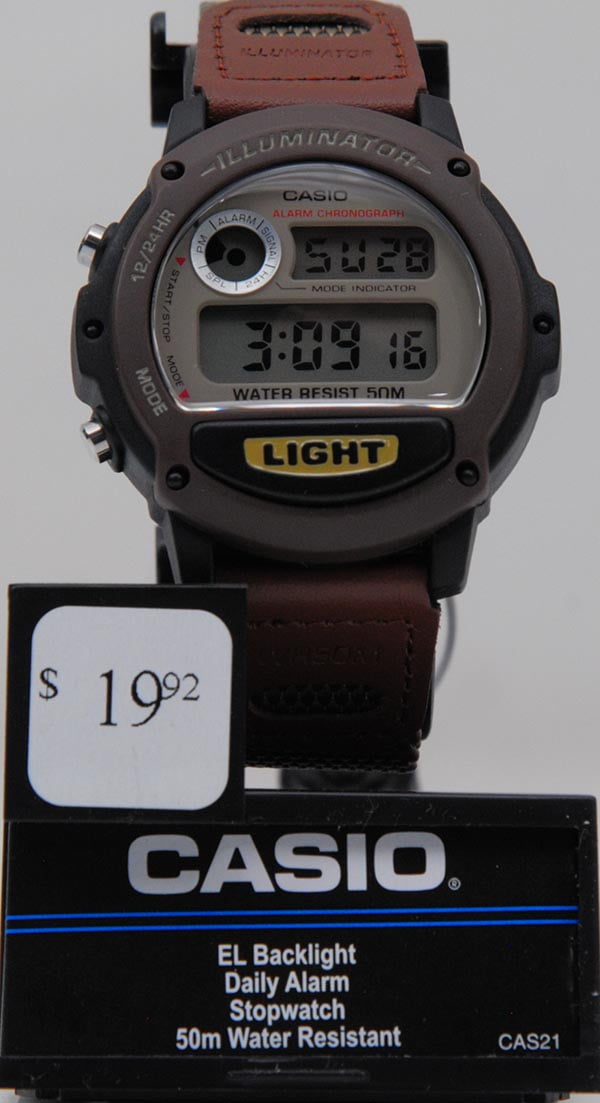 casio cloth strap