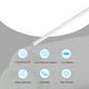 thumbnail image 3 of Uxcell 2 Pcs Tubos de Acrílico Transparentes Redondos para Lámparas y Faroles 2mm x 4mm x 350mm, 3 of 6