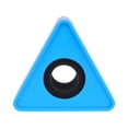 thumbnail image 2 of Microphone Marks Professional Interview Logo Stand Microphone Protector for Reporters (Triangle Blue), 2 of 8