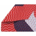 thumbnail image 2 of Better Trends 96" Octagonal Braided Rug 100% Polypropylene Durable and Stain Resistant Reversible Indoor Area Utility Rug, Country Stripe Collection - Americana Stripe, 2 of 5