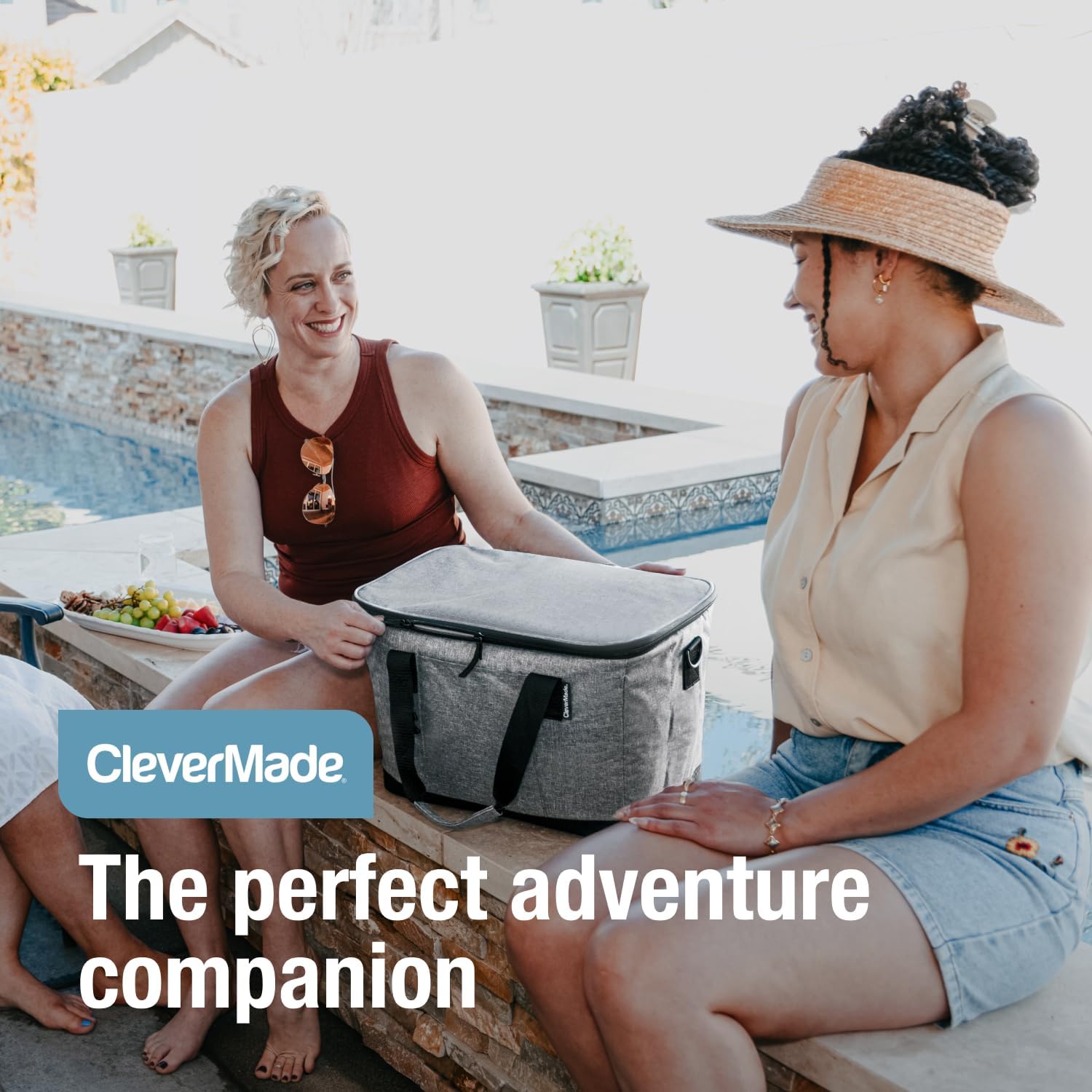 CleverMade Tahoe Large Collapsible Cooler Bag photo 2