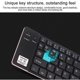 thumbnail image 4 of Teclado Bluetooth Plegable YONGSHENG Mini Inalámbrico Oro Negro Plata Oro Rosa, 4 of 5