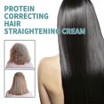 thumbnail image 2 of EELHOE collagen straight hair cream repair damaged hair quality smoothing manic split free straight hair soft cream, 2 of 4