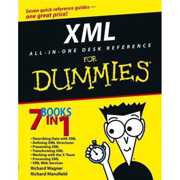 Pre-Owned XML All in One Desk Reference for Dummies (Paperback) 0764516531 9780764516535