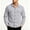 Gray, variant on Men's Waffle Knit Jacket Lapel Collar Loose Fit Relaxed Solid Color Pockets Long Sleeve Casual Fashion Everyday Soft Lightweight Coat Outerwear Windcheater for Men