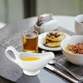 thumbnail image 3 of Shisuyan Ceramic Gravy Boats Porcelain Saucier Sauce Boats Seasoning Storage Container, 3 of 9