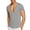 Gray, variant on Men's Shirts Short Sleeve,Mens Deep V Neck T Shirt Stretch Muscle Gym Workout Tee Shirt Short Sleeve Slim Fit Low Cut Tops