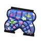 thumbnail image 1 of Eigraketly Protección de glúteos y cadera para niños, cojín ajustable a prueba de golpes a prueba de caídas, almohadillas protectoras gruesas para Pescar Azul Eigraketly OD016382-02, 1 of 6