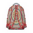 thumbnail image 3 of Mantra Boho Practical Backpack - Lightweight & Roomy School Backpack for Work & Travel, Waterproof Backpack with Side Pockets, Perfect Gift for College, 3 of 6