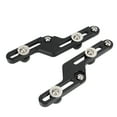 thumbnail image 4 of Windshield Mount Bracket Kit, Reducing Noise Windscreen Adjusters Increasing Stability Aluminum Alloy  For Motorcycle Black, 4 of 8