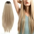 thumbnail image 4 of Cheveux Synthétiques Lady Femmes Professionnelles Parti Résistant à la Chaleur Cheveux de Fibre Blond, 4 of 8