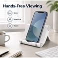 thumbnail image 6 of Multi Angle Tablet and Cell Phone Stand Holder, Desktop Device Stand for Compatible Phones, Tablets and E-Readers, TIKA, 6 of 7