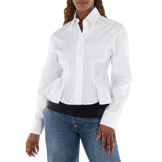 Burberry Gingham Check Print Oversized Shirt, Brand Size 8 (US Size 6) - Walmart.com Burberry Gingham Check Print Oversized Shirt, Brand Size 8 (US Size 6) - Walmart.com