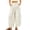 1-White, variant on Telankuip Polka Dot Baggy Barrel Pants for Women Elastic High Waisted Wide Leg Summer Casual Boho Pants Soft Loose Fit Breathable Comfortable Ankle Length Trousers with Pockets 2-Navy XL