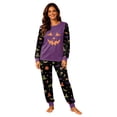 thumbnail image 2 of Breathable Matching Family Halloween Pajamas Set, Printed Long Sleeve PJs Lounge Sleepwear Outfits for Cozy Holiday Evening, 2 of 5