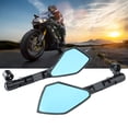 thumbnail image 1 of Motorcycle Rear View Side Mirrors, Motorcycle Handlebar End Mirror Rearview Mirrors Universal Motorcycle Mirrors for Motorbike, ATV, Dirt Bike, Fits 6mm 8mm 10mm, 1 of 8
