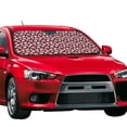 thumbnail image 2 of Kdxio Tomatoes Print Front Windshield Sun Shade,Folding Auto Sunshade for Car Truck SUV-Small, 2 of 7