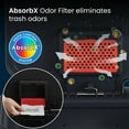 thumbnail image 5 of iTouchless SoftStep 13.2 Gal Kitchen Trash Can with Odor Filter, Dent-Proof Black Plastic, 5 of 7