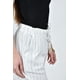 thumbnail image 4 of Pantalon de lino rayado Roman Fashion /Juvenil, 9205 (Blanco) blanco CH, 4 of 5