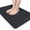 Dark Grey, variant on Luxury Bathroom Rug Shaggy Bath Mat 24 x 17 Inch, Washable Non Slip Bath Rugs for Bathroom Shower, Soft Plush Chenille Absorbent Carpets Mats, Teal Blue
