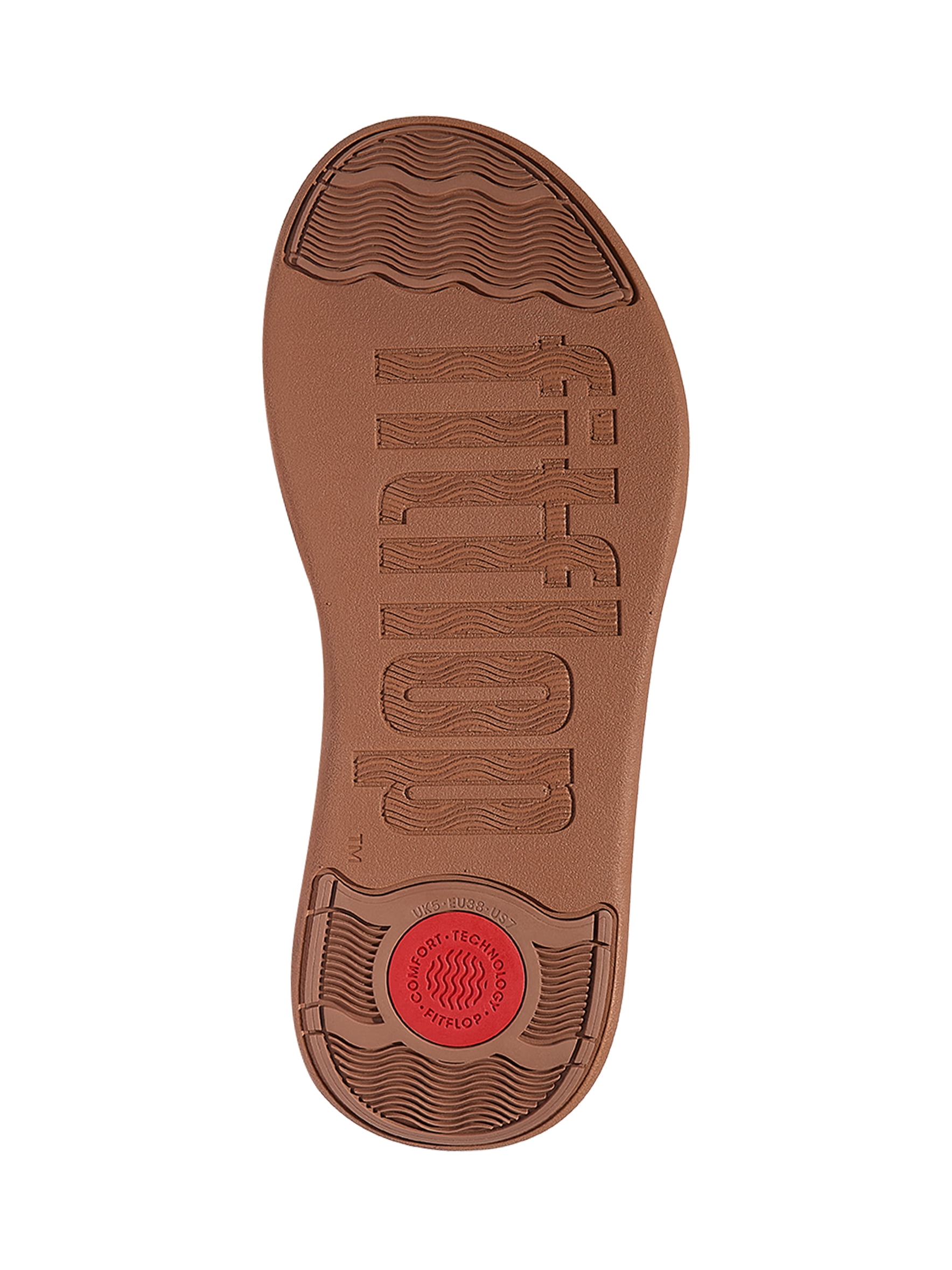 Fitflop Women's F-Mode Go Adjustable Flatform Toe-Post Sandals