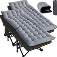 thumbnail image 7 of FICISOG Adults Folding Camping Cots 900lbs Layer Oxford Sleeping Cots with Carry Bag & Mattress(2PK), 7 of 7