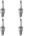thumbnail image 2 of NGK 5370 Spark Plug, Pack of 4, Compatible with Honda Acura Accord CR-V CSX Civic Element Fit MDX RL RSX TL TSX 1.3L 1.5L 1.8L 2.0L 2.4L 3.0L 3.2L 3.5L 3.7L 1984-2014, 2 of 3