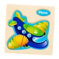 thumbnail image 1 of Blinkol Educational Wooden Puzzle Matching Game Toy for Children Skill Development Early Airplane, 1 of 9