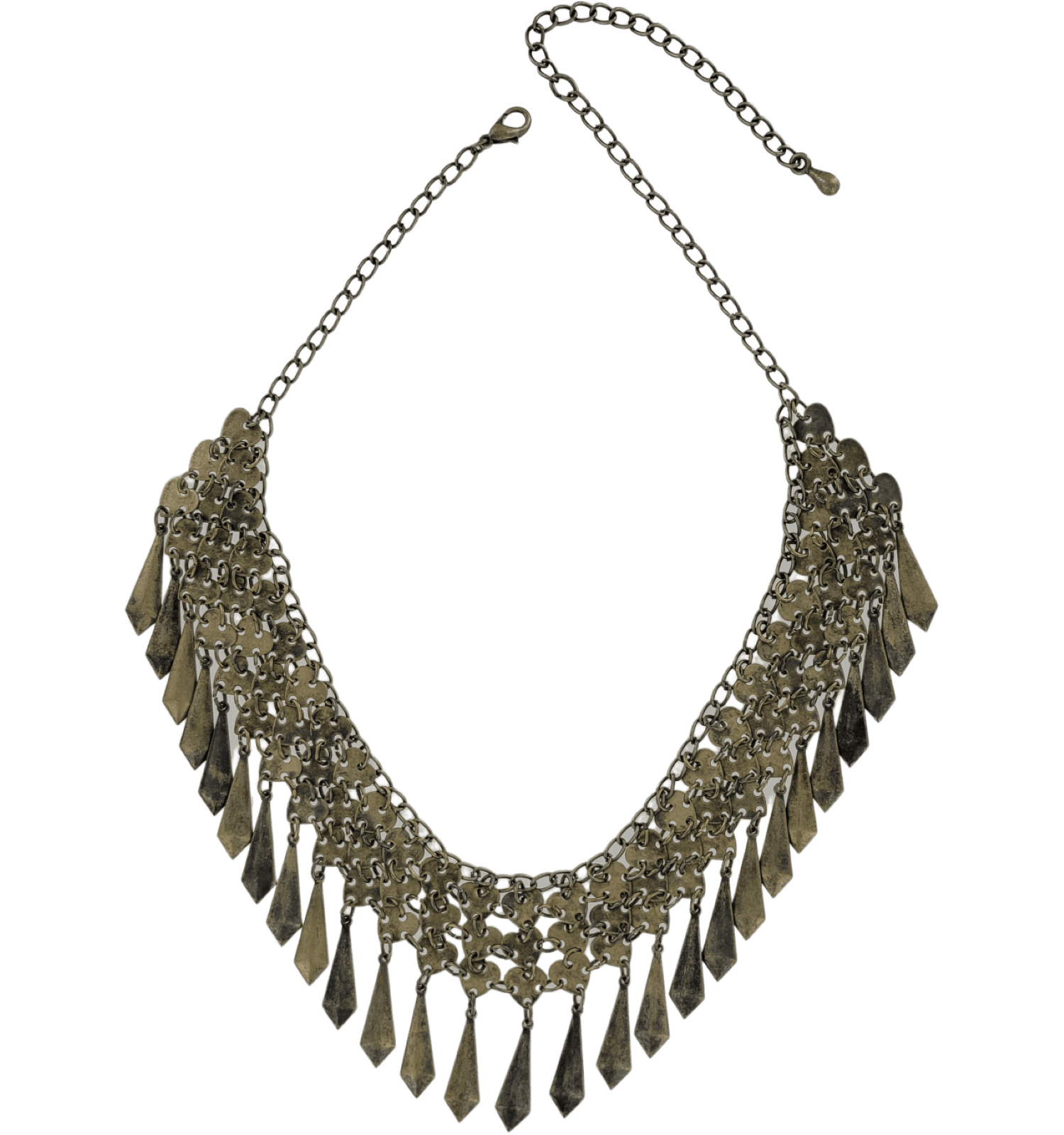 ネックレス・チョーカー Numbering Square Concho Link Necklace #8780 SA5B0013 Swarovski Constella Link Necklace – Day's Jewelers