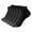 Black, variant on 6 Pairs of Men’s Basketball Training Socks VLOOCKLE Ankle Running Hiking Socks Compression Support Breathable Thick Cushion No Show Socks for Women Men White