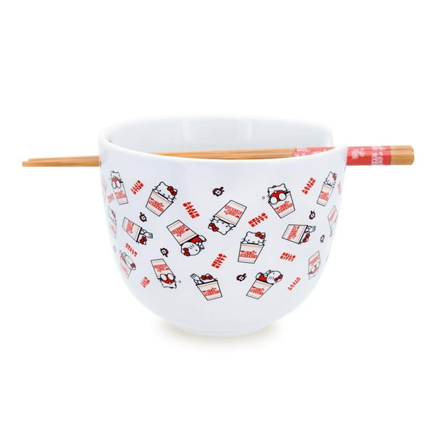 Juego de vajilla Sanrio Hello Kitty x Nissin Cup Noodles