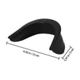 thumbnail image 2 of OFFIGAM 6Pcs Pool Table Pocket Liner Replacement Black Plastic for Billiard Table Corner Bumpers, 2 of 8